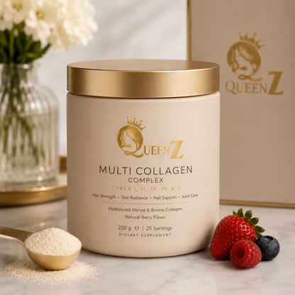 Queen Z Marine Radiance
Marine Collagen Peptides
